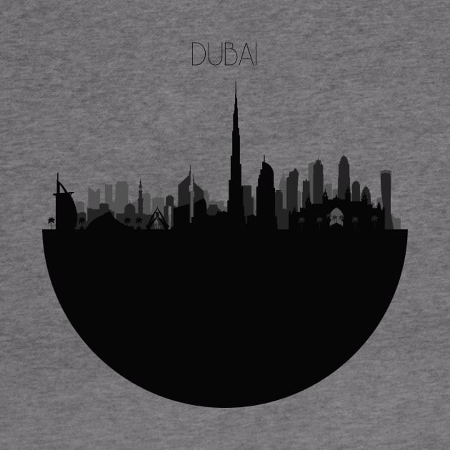 Dubai Skyline by inspirowl